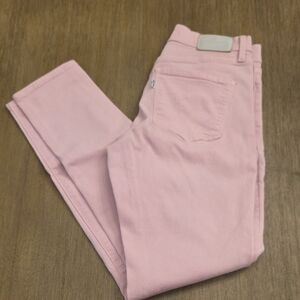 Levi's Pastel Pink Skinny Jeans